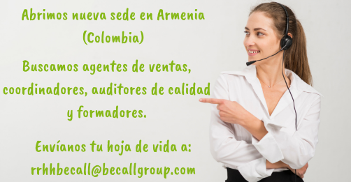 Lee más sobre el artículo ¡𝐁𝐞 𝐂𝐚𝐥𝐥 𝐆𝐫𝐨𝐮𝐩 𝐥𝐥𝐞𝐠𝐚 𝐚 𝐀𝐫𝐦𝐞𝐧𝐢𝐚!